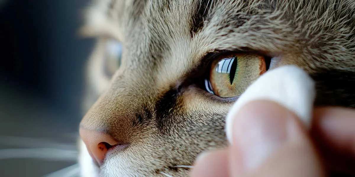 eye discharge in cats