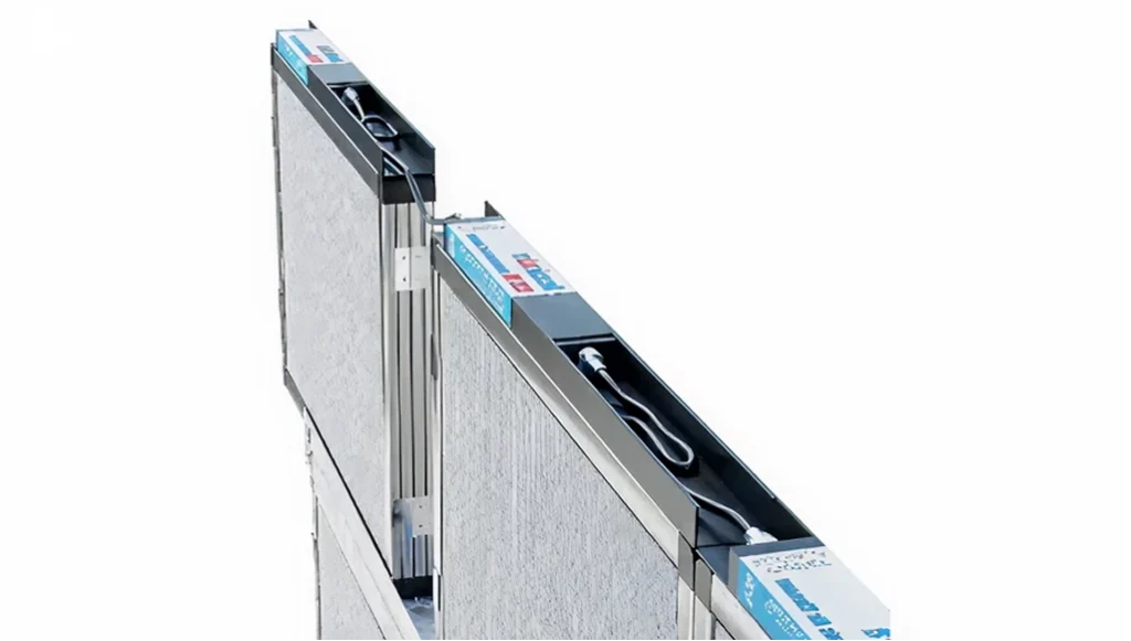 Air filters connected