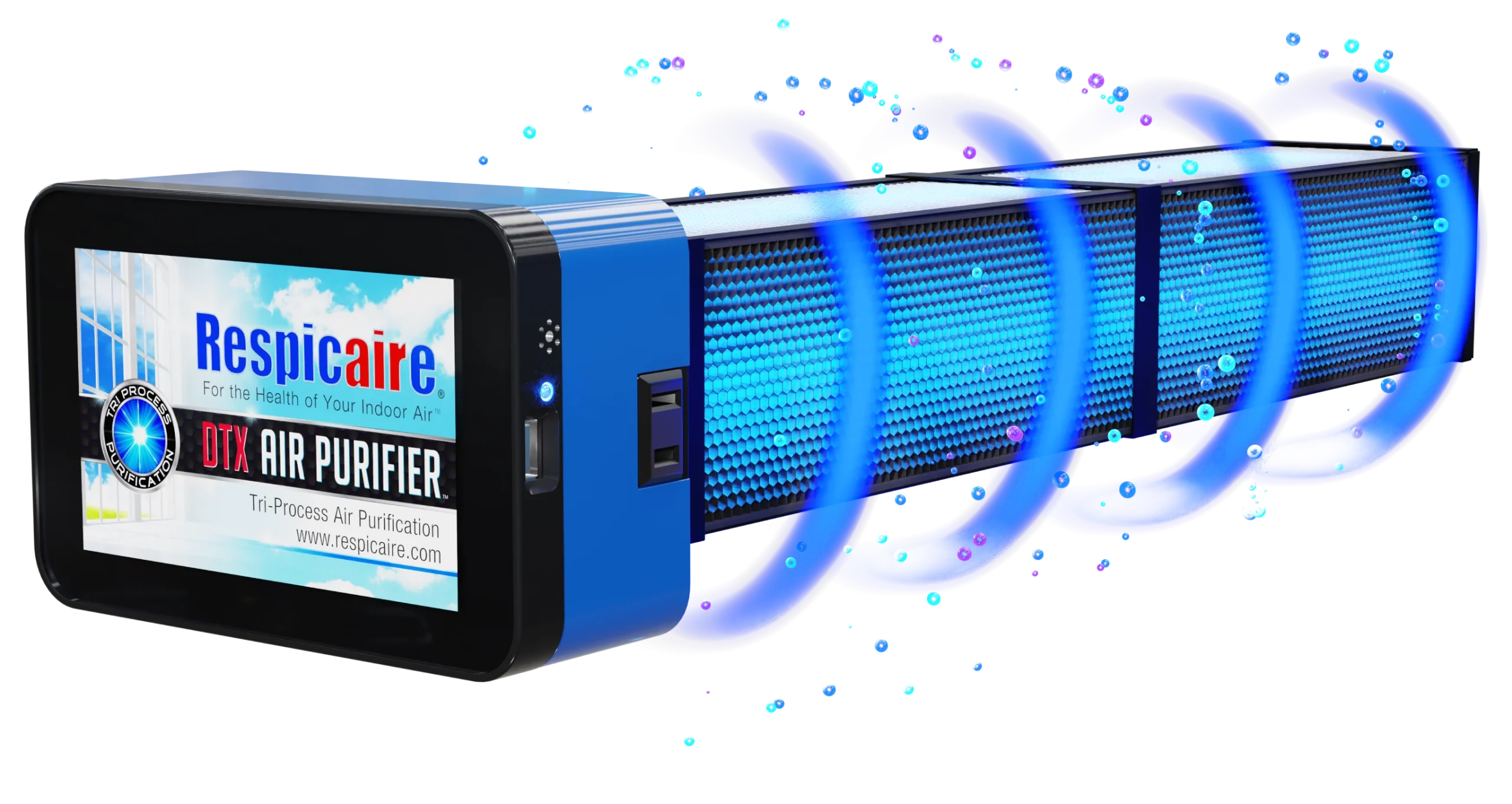 DTX™ Advanced PCO Carbon Air Purifier-ColorTouch-16-Respicaire