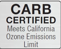 CARB Certified California badge