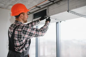 hvac worker
