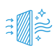 Air filter icon
