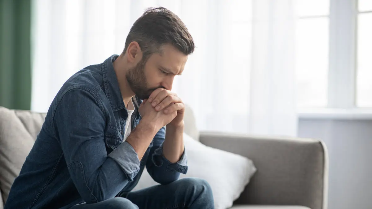Patient feeling anxious prior to sedation dentistry visit