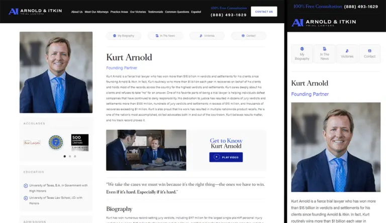 Attorney Bio Examples