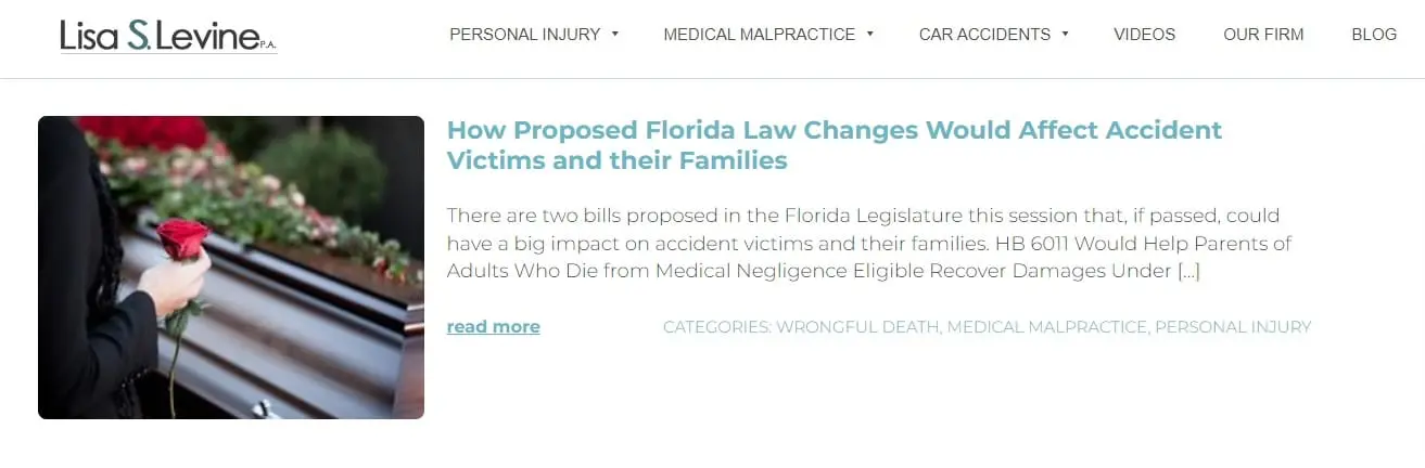 Blog post ideas for lawyers
