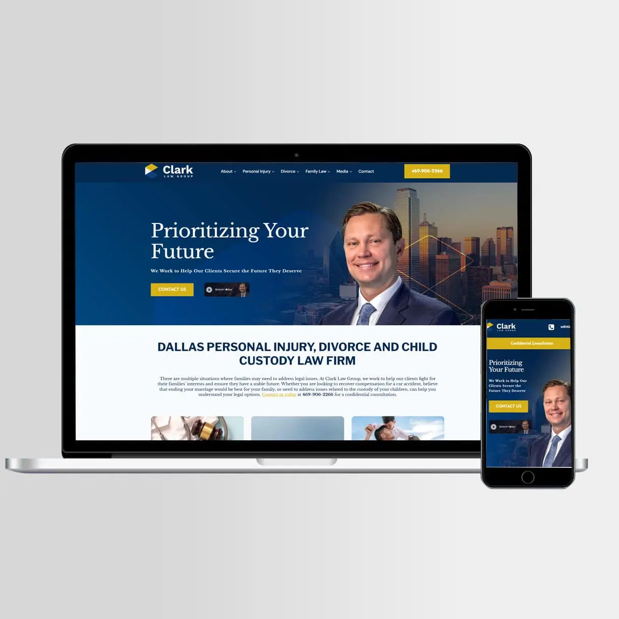 Law Firm Website Development clark