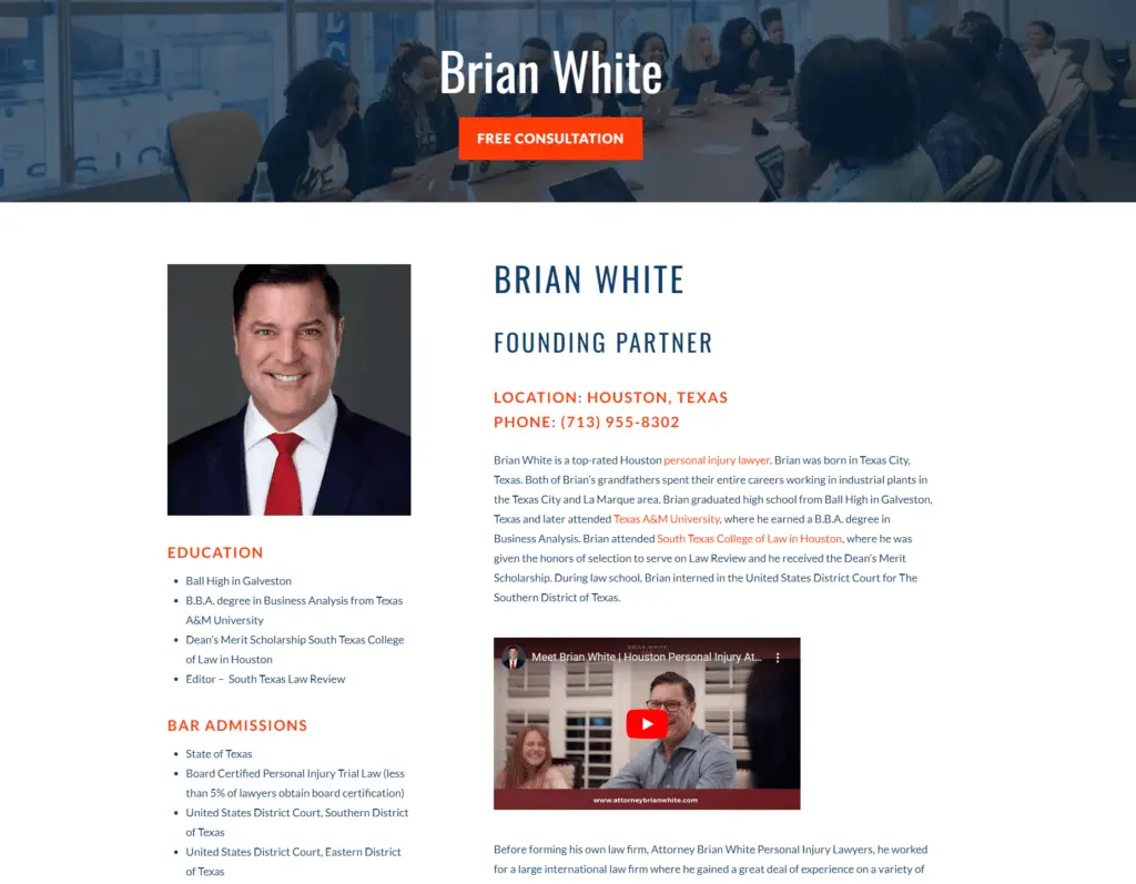 Pages Every Law Firm Website Needs - Attorney Profiles
