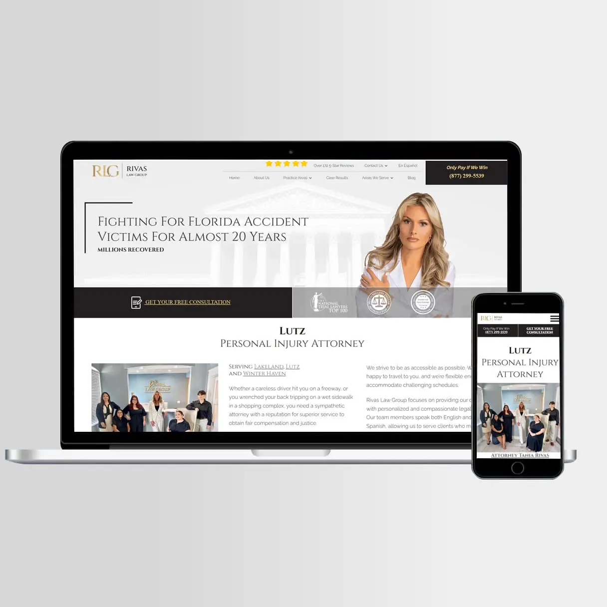 Law Firm Website Development rivas