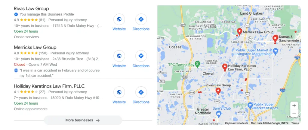 Building Local Business Citations for Law Firms