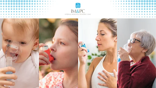 Patients getting treated for asthma at IM & PC in Mississippi.