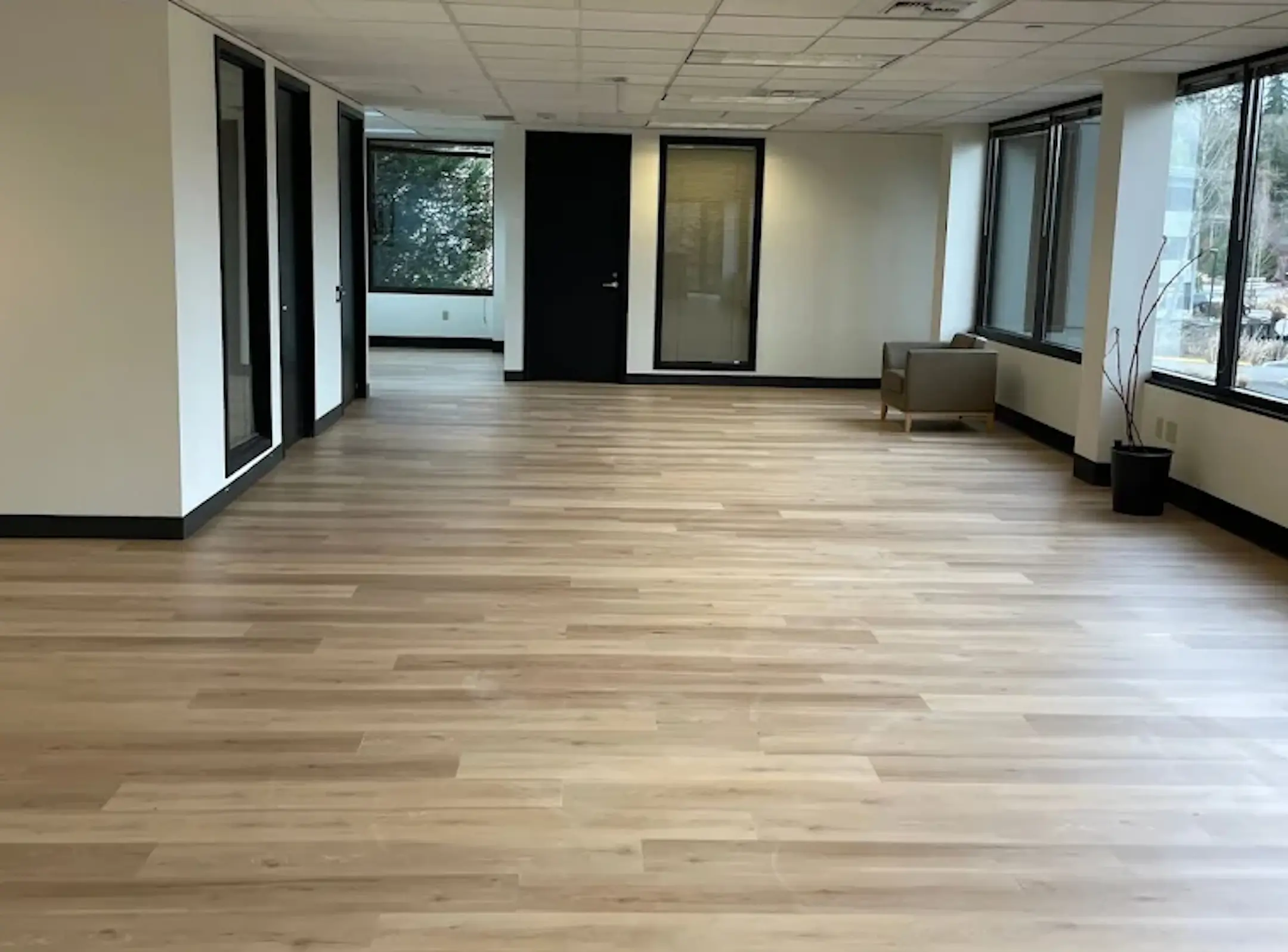 Hardwood plus floor