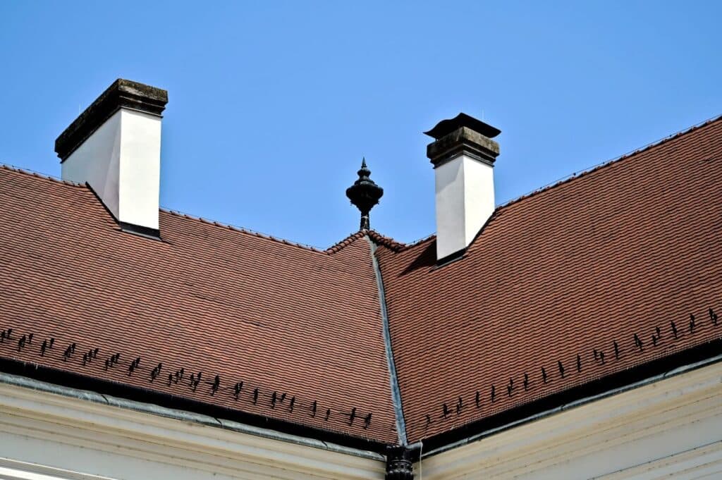 roof flashing valley orange roof