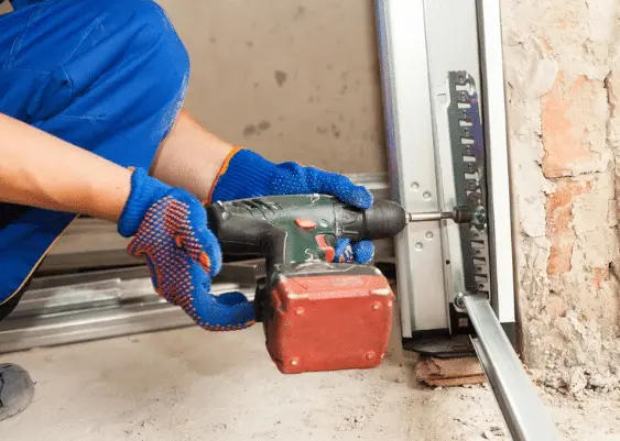Fixing a garage door