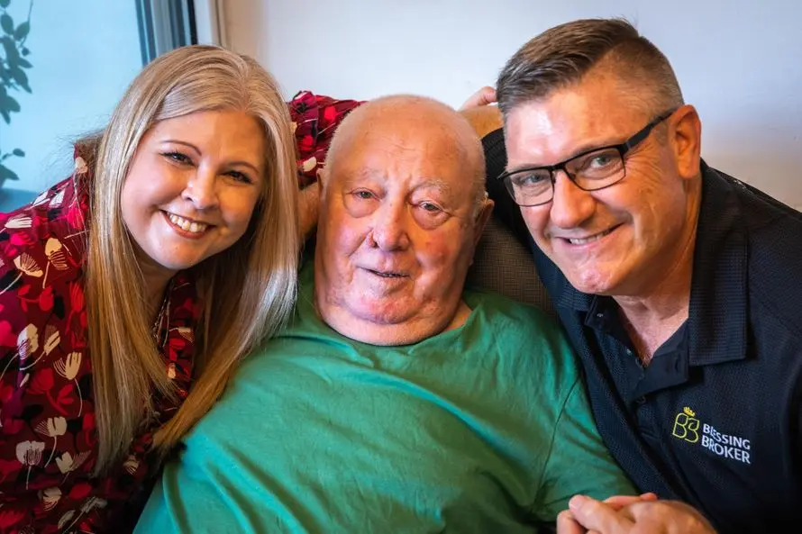 Jo, a Holocaust Survivor with David and Denise from Blessing Broker.