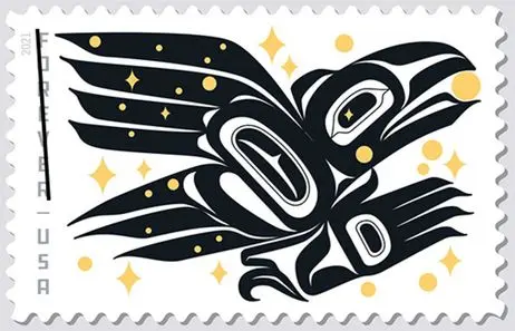 featured image of Raven Stamp by Rick Lanáat’ Worl