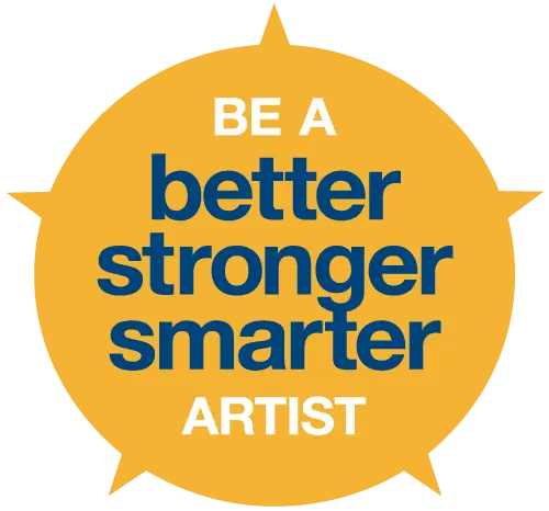 badge showing membership drive tagline
