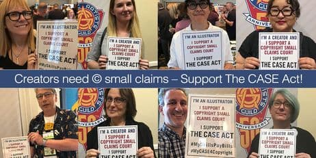 photos of CASE Act supporters