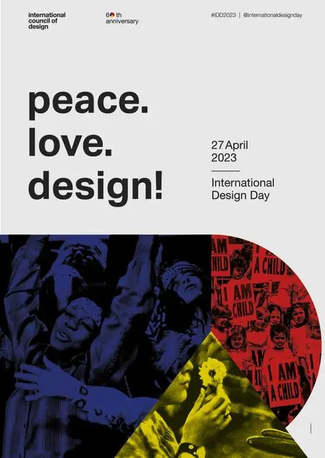 Image of the International Design Day 2023 poster