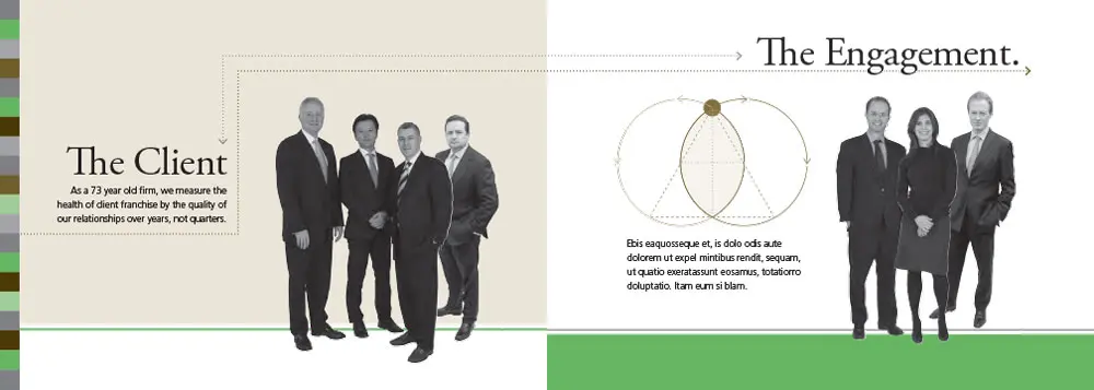 portfolio sample of Neuberger Berman booklet