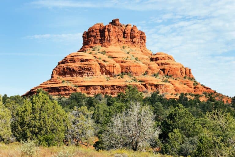 Some of the red rock of Sedona Arizona