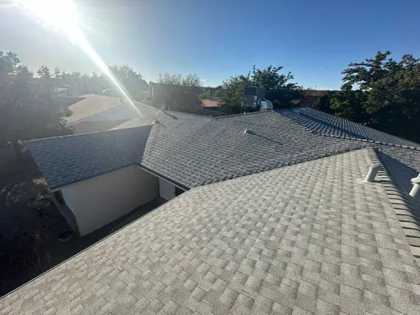 Asphalt roofing project in Central New Mexico completed by our team of Albuquerque roofers.