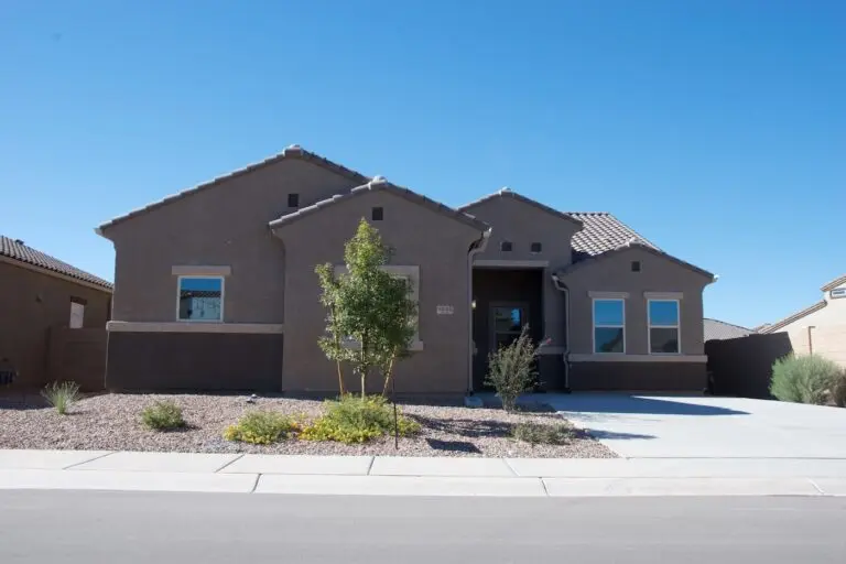 residential home new stucco
