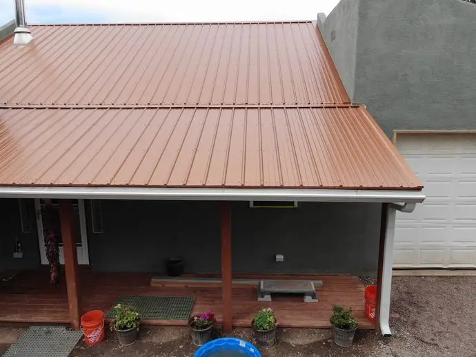 Metal roof