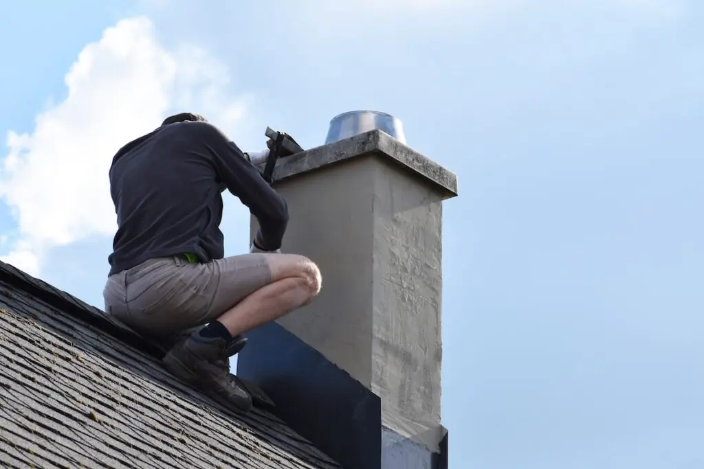 home with flashing install