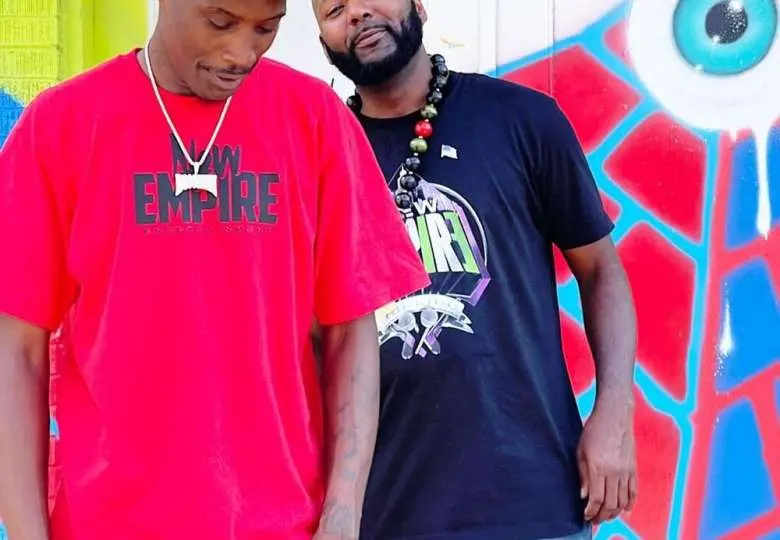 A photo of Boygenius & Lvdaboss. They wins the award for Best Hip-hop Song 2022 on Glacer FM