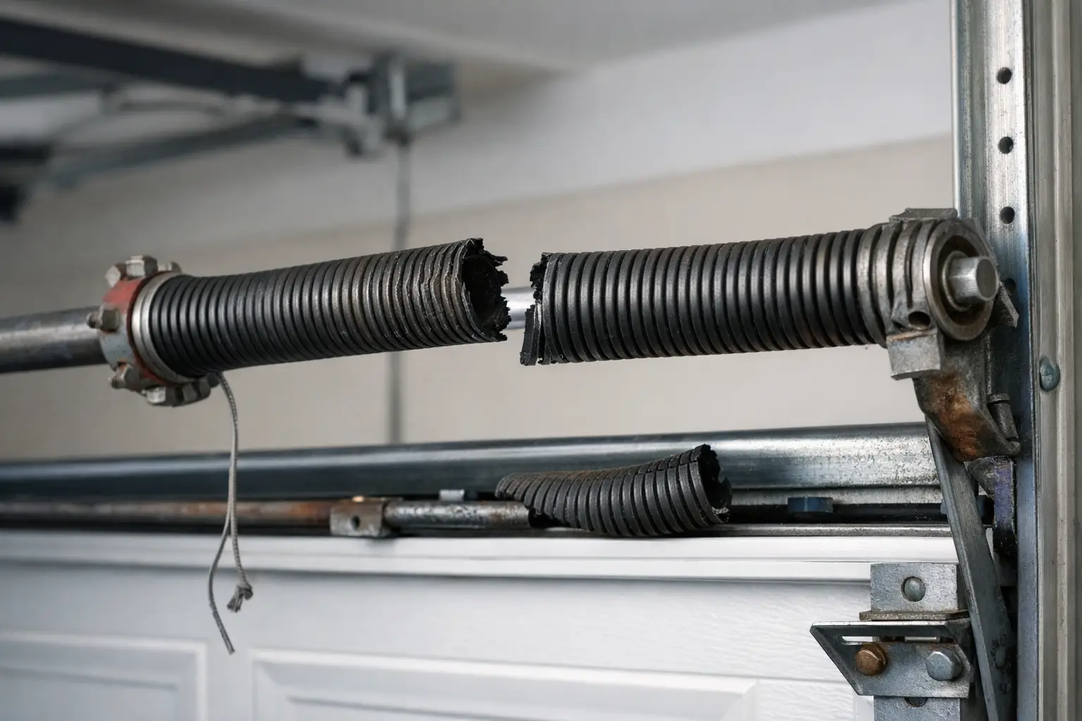 8 Garage Door Spring Failure Signs