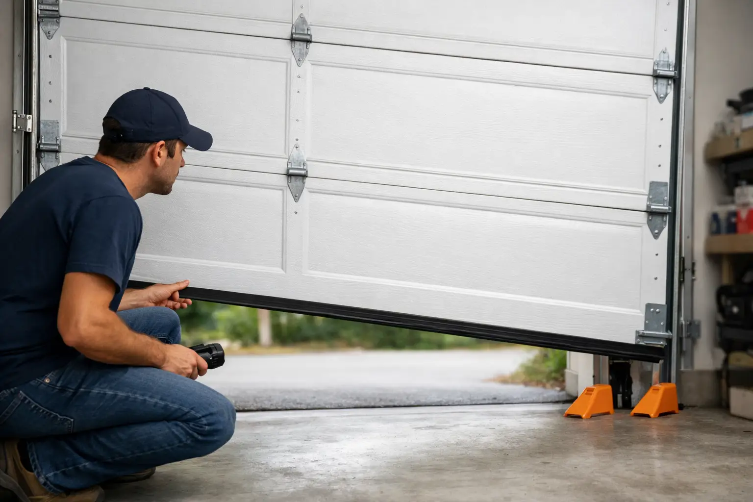 How to Spot Garage Door Imbalance Safely