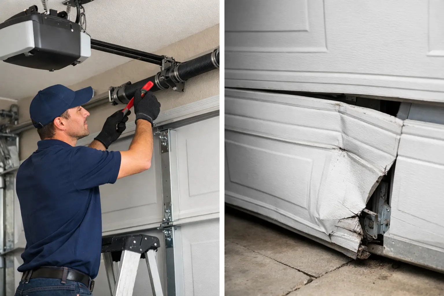 Garage Door Tune Up vs Repair for Your Home