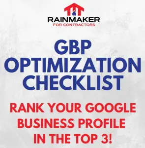 GBP OPTIMIZATION CHECKLIST