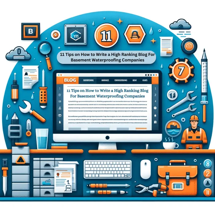 11 Tips on How to Write a High Ranking Blog For Basement Waterproofing Companies
