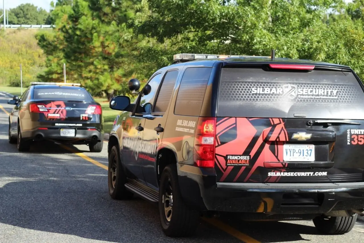 security guard services, Silbar Security car
