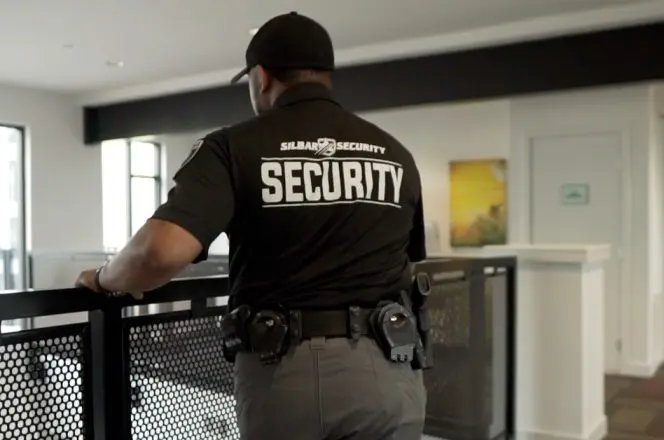 security guard on duty
