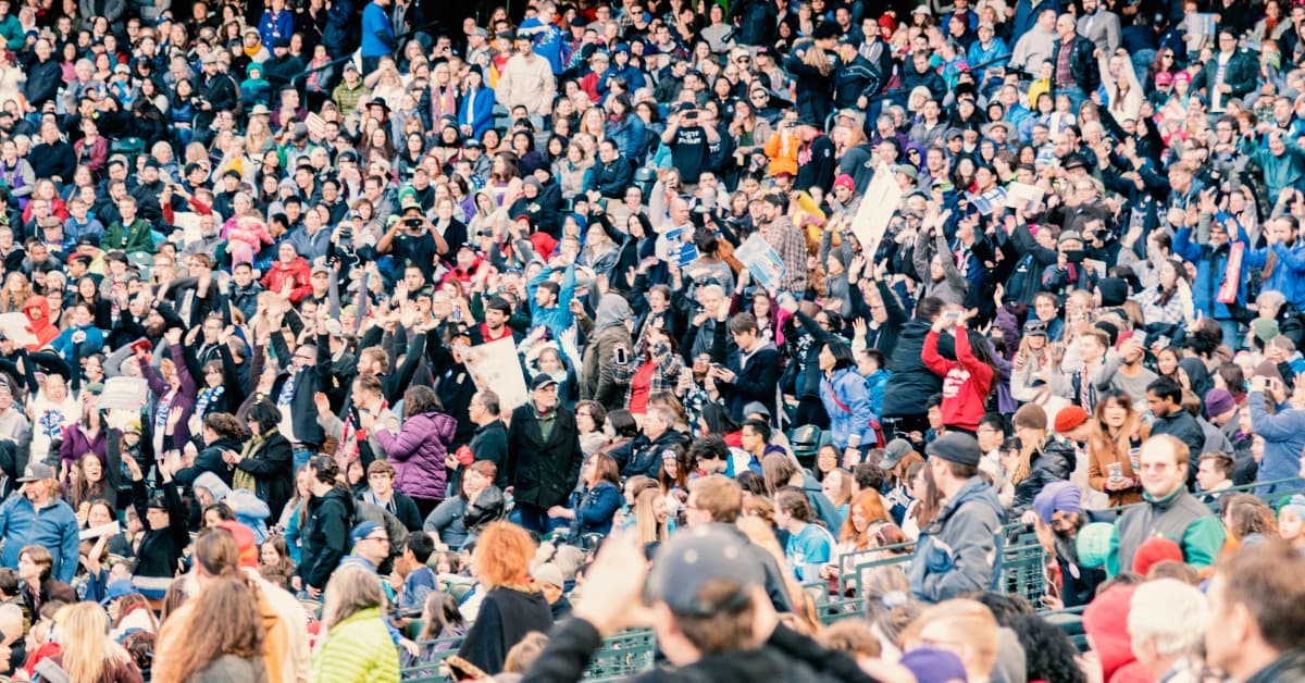 crowd