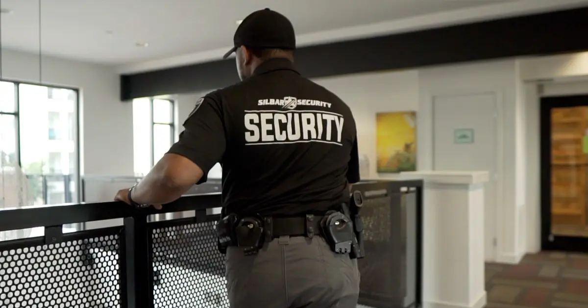 security guard on duty