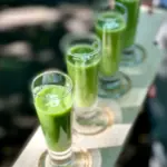 Avocado Smoothie Outdoor Wedding Reception
