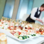Catering food