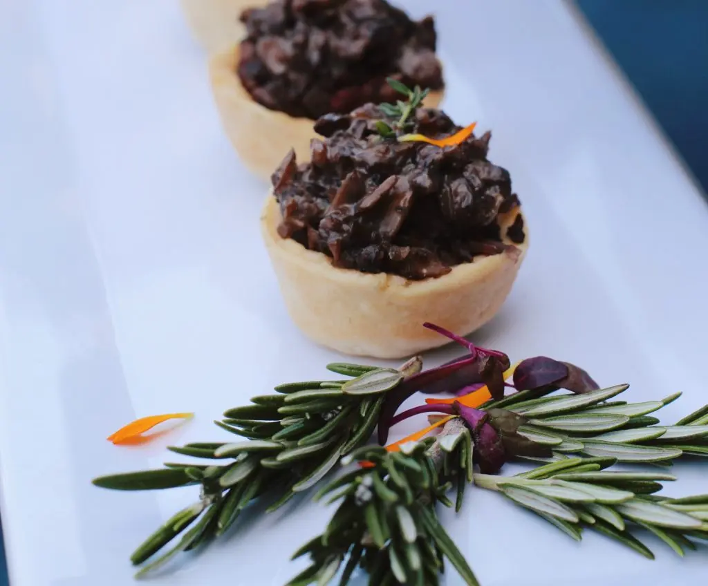 Winter Wedding Menu Ideas Mini Pot Pies