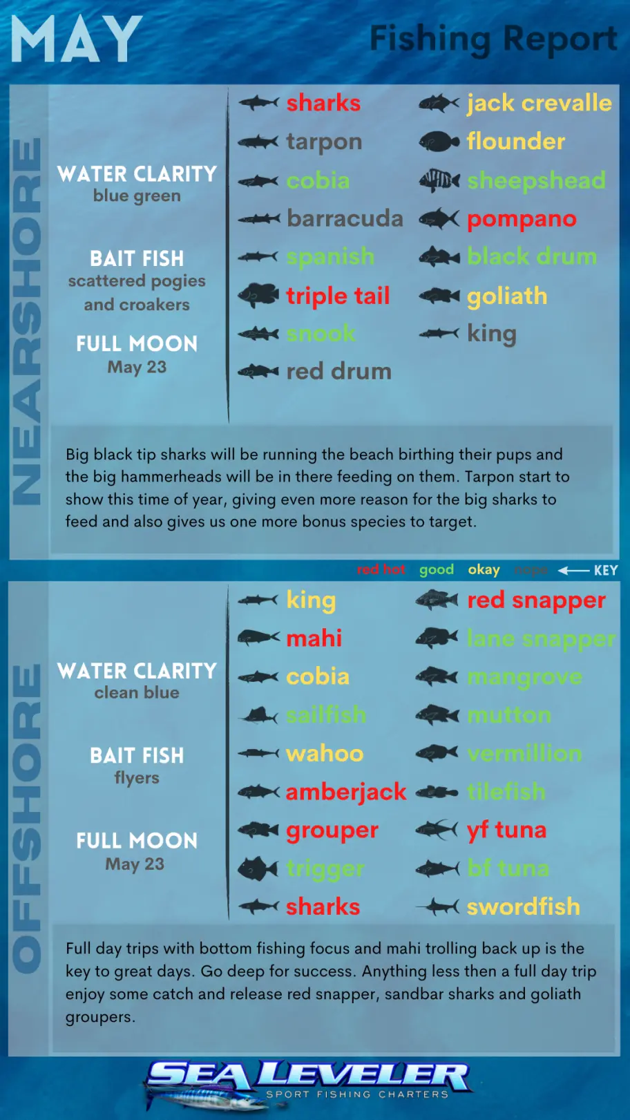 may 2024 fishing charters report