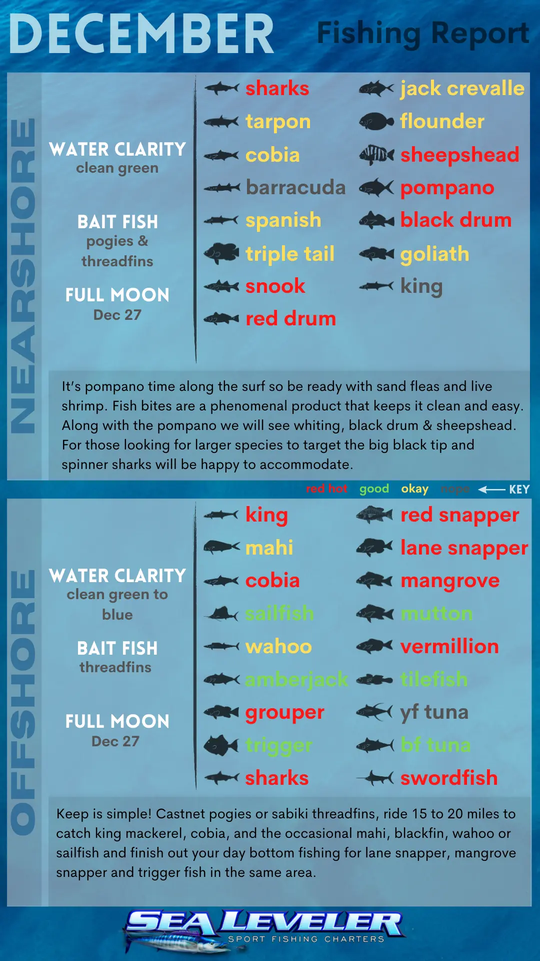 December 2023 Fishing Report december 2023 fishing charters report