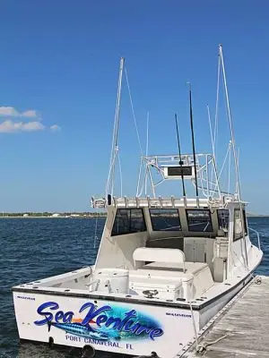 seaventure_tall Sea Venture Fishing Boat Rear View