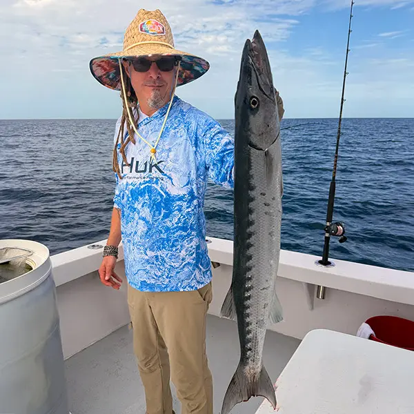 August fishing with Sea Leveler