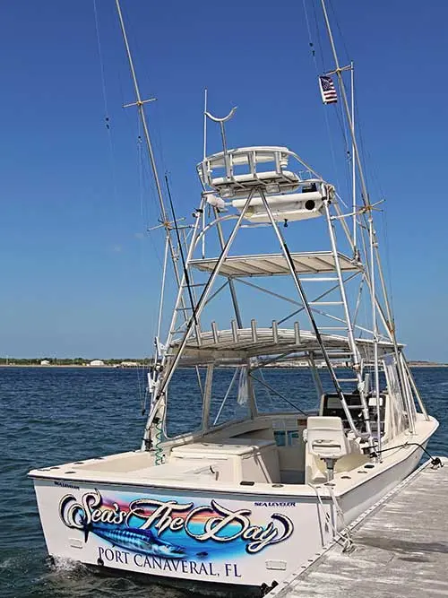 seastheday_tall Fishing Boat by the Deck