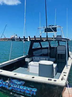 seasharker-boat-port-canaveral-exterior-view seasharker-boat-port-canaveral-exterior-view