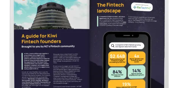 Fintech Guide page spread