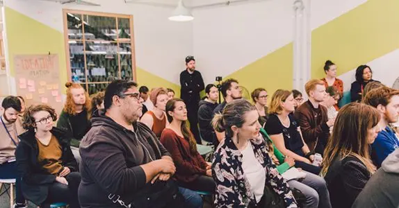 Group of people at the Mindset of Design Festival