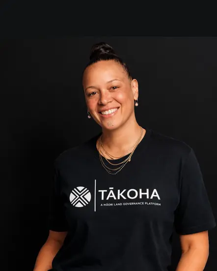 
Tiowaana Harrington, founder of Takoha